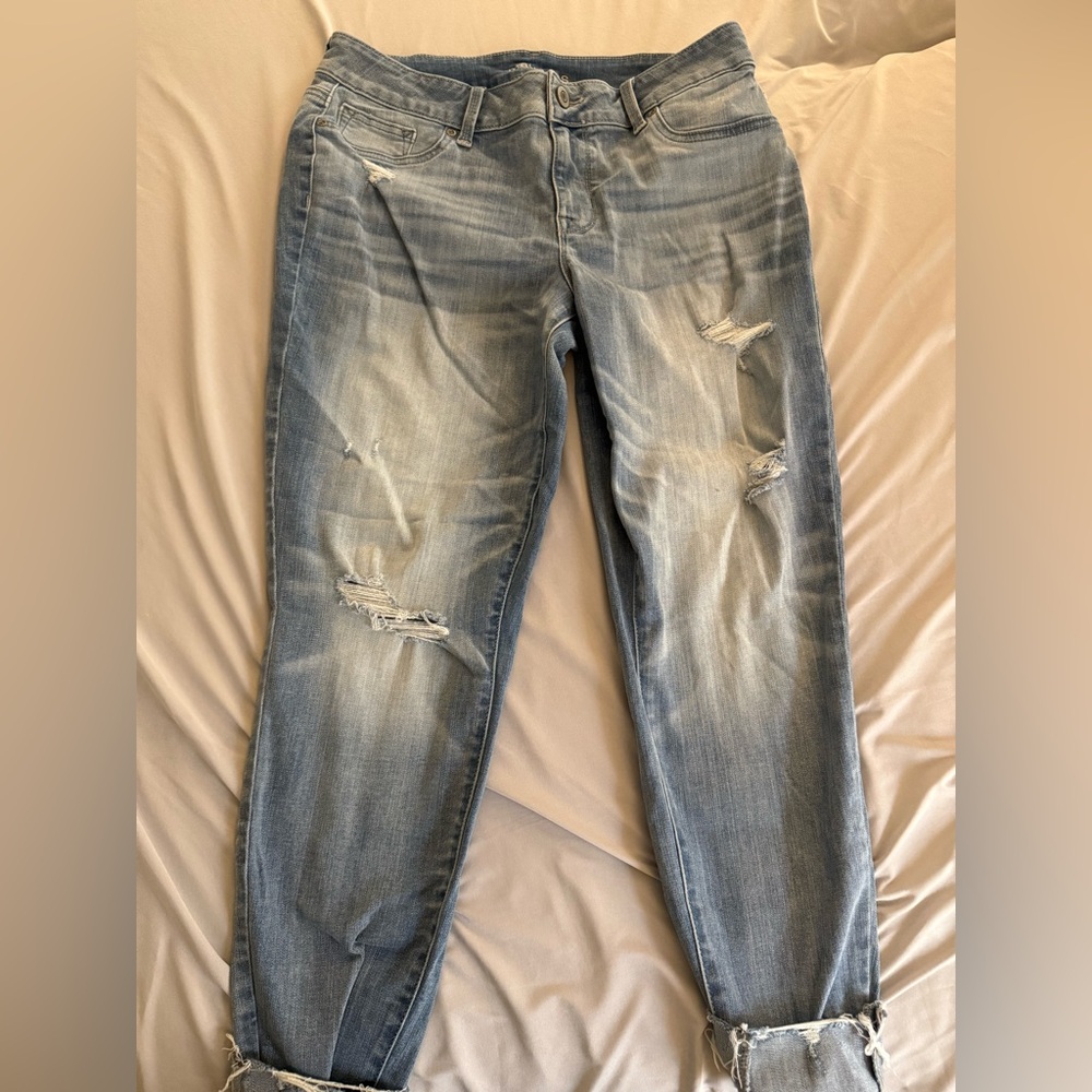 Maurices Light Blue Denim Jeans